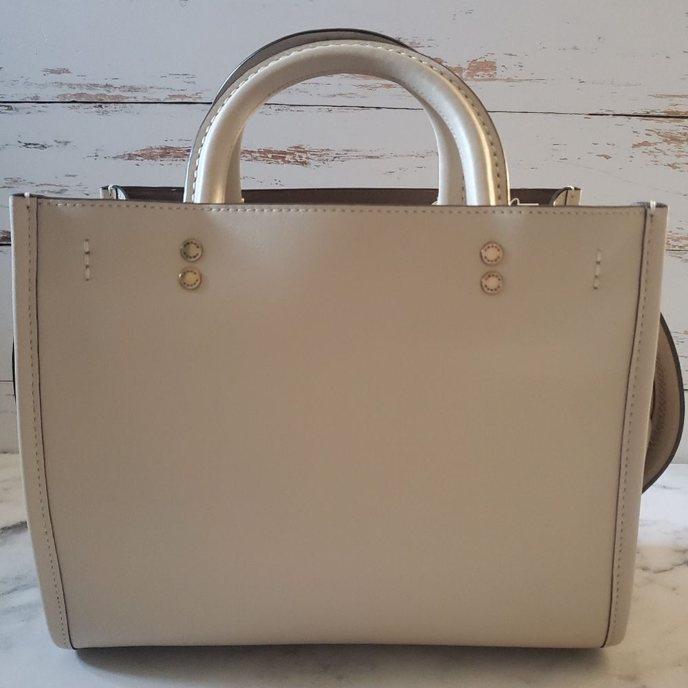 RETAIL Coach Cream Smooth Leather Rogue 25 X Tom Wesselmann  Cosmetics Print - Picture 10 of 16